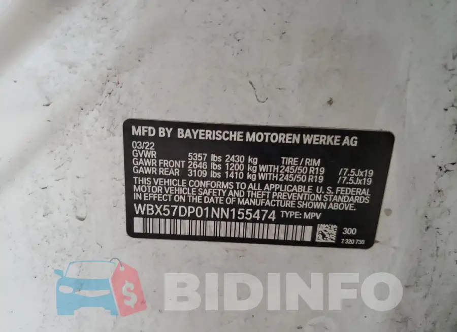 WBX57DP01NN155474 Photo# 13