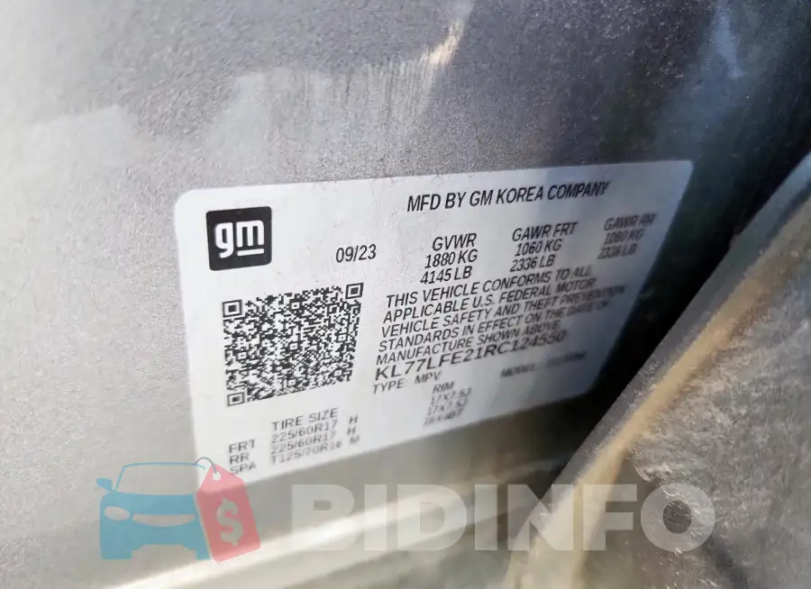 KL77LFE21RC124550 Photo# 13
