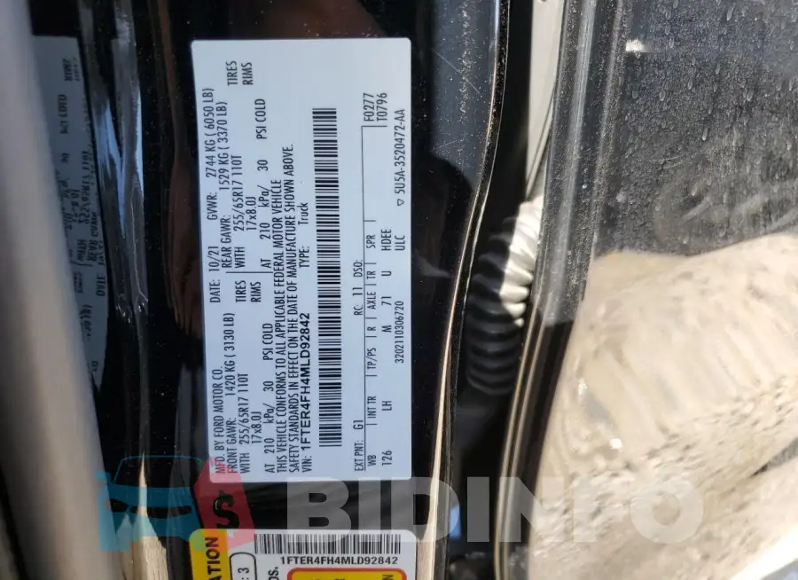 1FTER4FH4MLD92842 Photo# 12