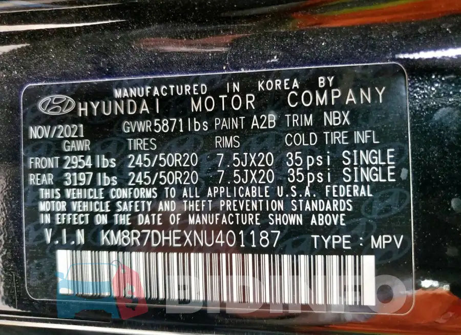 KM8R7DHEXNU401187 Photo# 13