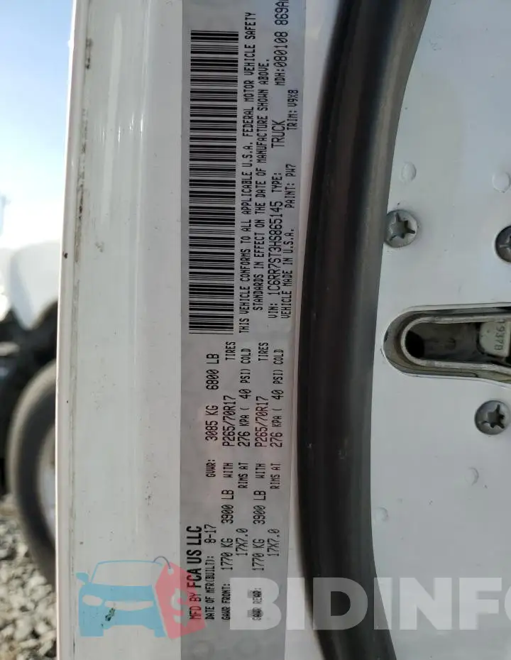1C6RR7ST3HS865145 Photo# 12