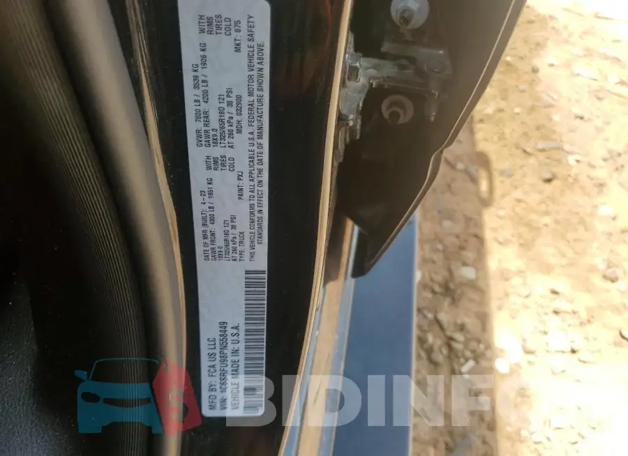 1C6SRFU98PN558449 Photo# 12