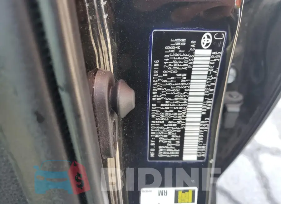 5YFEPMAE8MP270351 Photo# 12