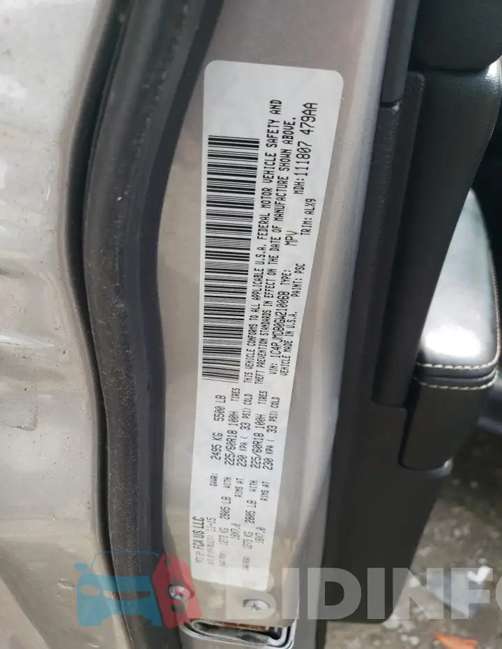 1C4PJMDB0GW210068 Photo# 12