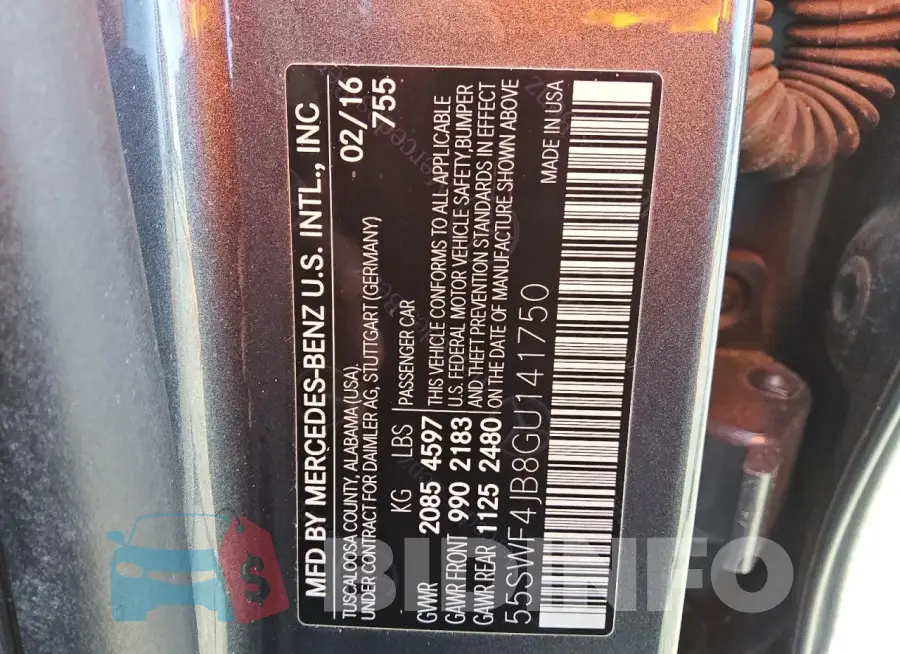 55SWF4JB8GU141750 Photo# 12