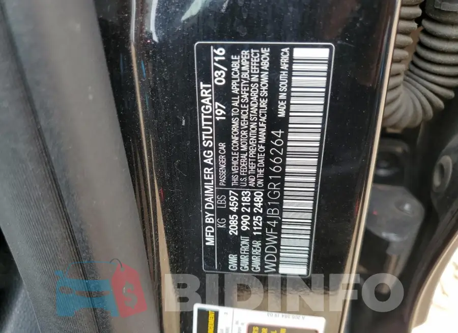 WDDWF4JB1GR166264 Photo# 13