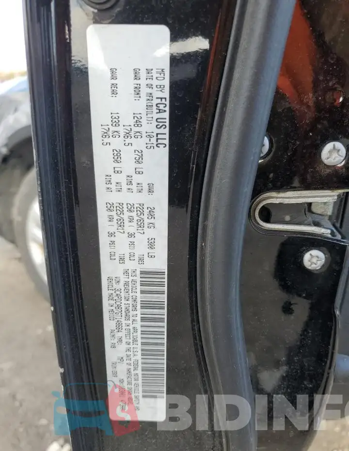 3C4PDCAB7GT148664 Photo# 13