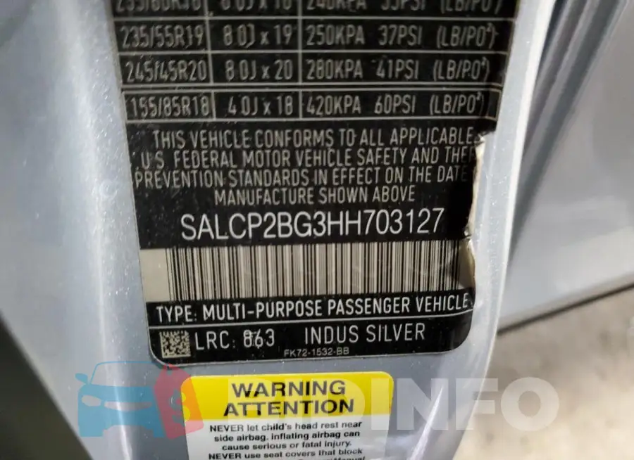 SALCP2BG3HH703127 Photo# 13