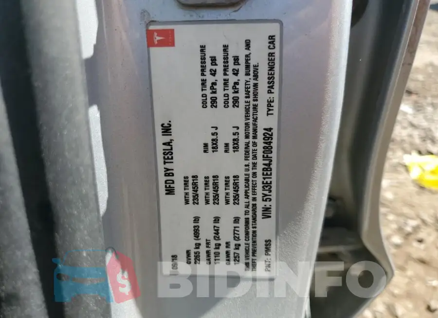 5YJ3E1EB4JF084924 Photo# 13
