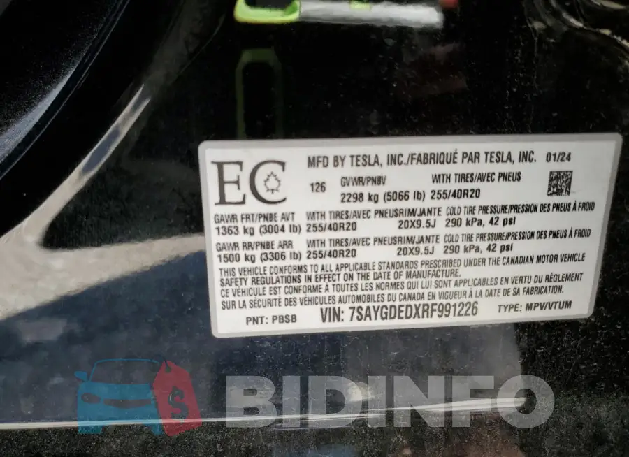 7SAYGDEDXRF991226 Photo# 13