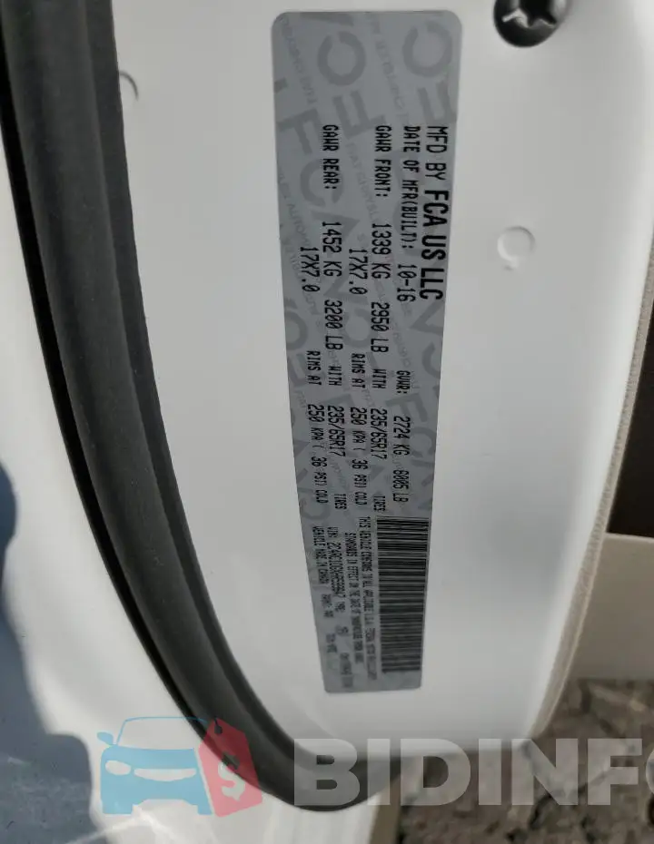 2C4RC1DGXHR599647 Photo# 13
