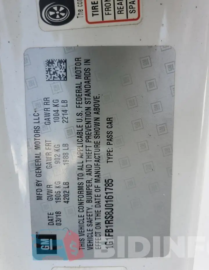 1G1FB1RS8J0161785 Photo# 12