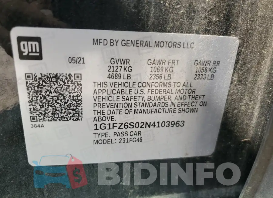 1G1FZ6S02N4103963 Photo# 13