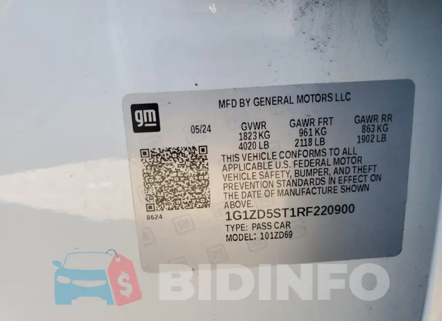 1G1ZD5ST1RF220900 Photo# 12