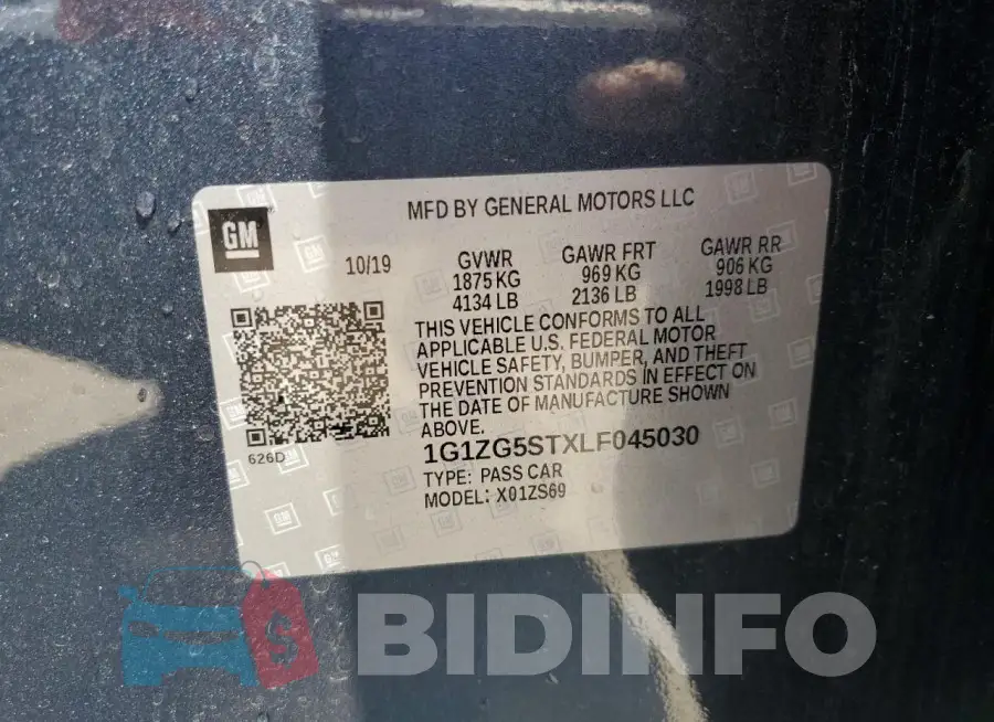 1G1ZG5STXLF045030 Photo# 12