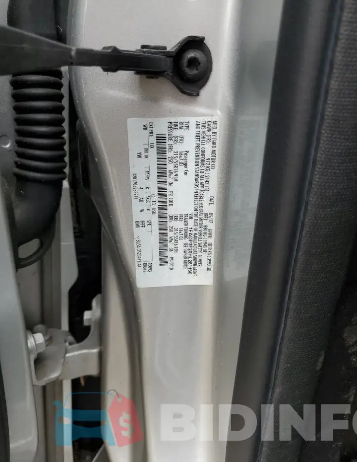 1FADP3F20HL281160 Photo# 13