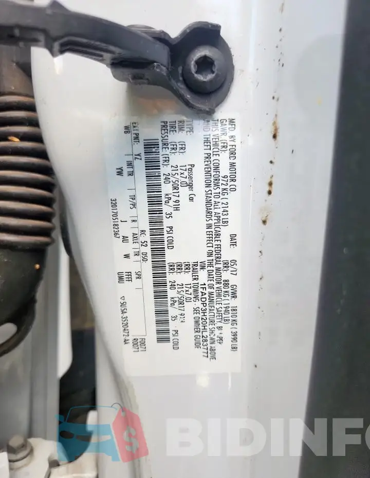 1FADP3H20HL283777 Photo# 12