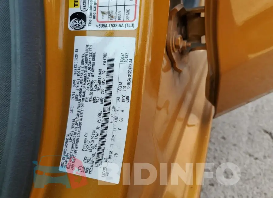 3FADP4EJ6GM122171 Photo# 12