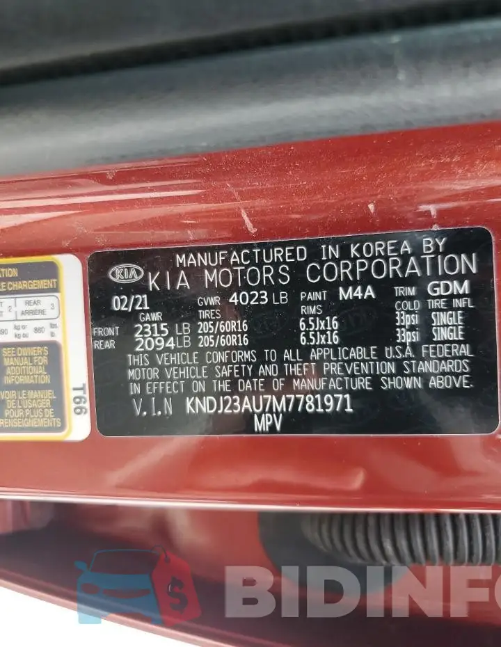 KNDJ23AU7M7781971 Photo# 12