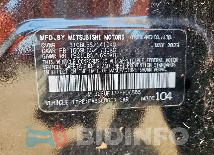 ML32FUFJ7PHF06585 Photo# 12