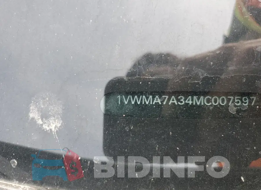 1VWMA7A34MC007597 Photo# 14