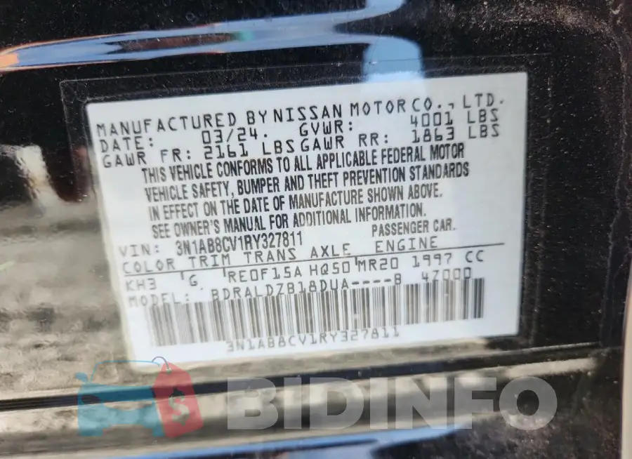 3N1AB8CV1RY327811 Photo# 12