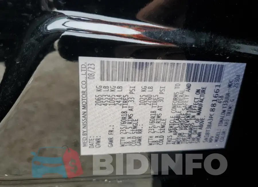 5N1BT3BA3PC881661 Photo# 14