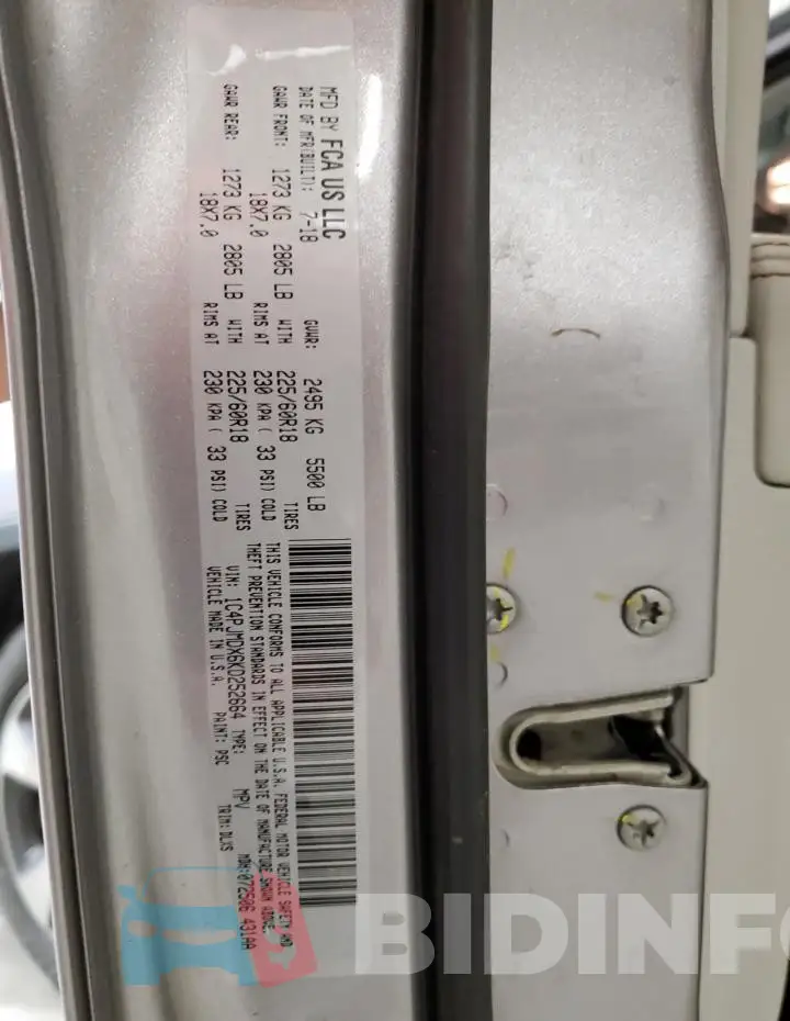 1C4PJMDX6KD252664 Photo# 13