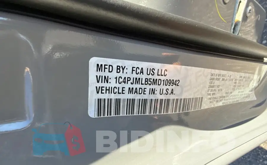 1C4PJMLB5MD109942 Photo# 10