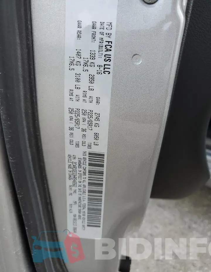 2C4RDGEG3HR546562 Photo# 13