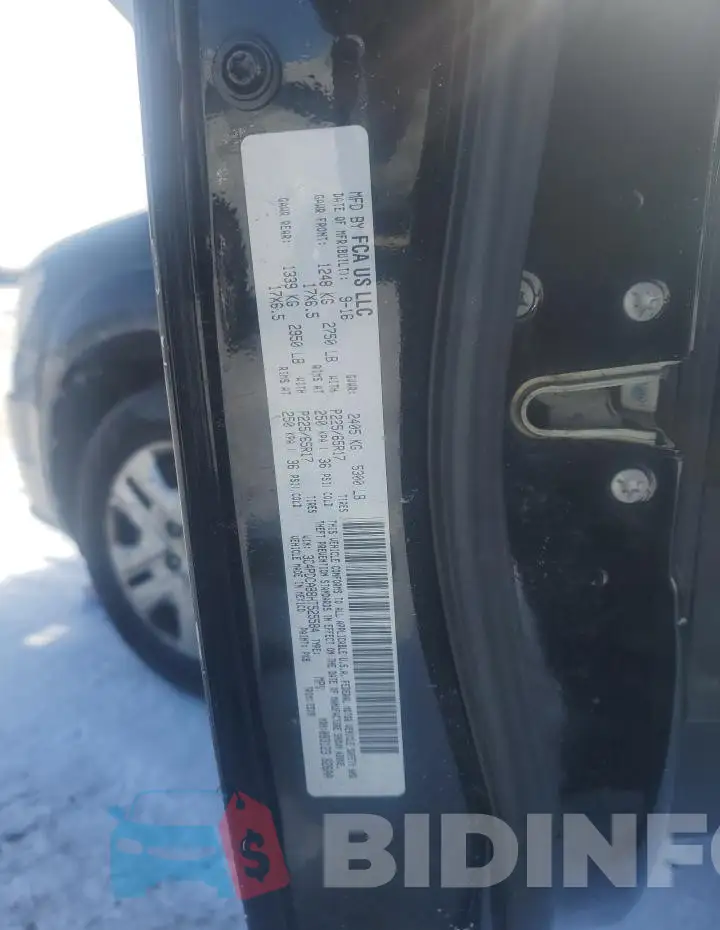 3C4PDCAB8HT525584 Photo# 13