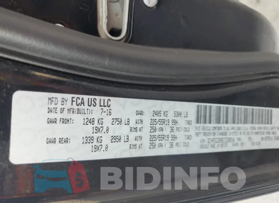 3C4PDCGB9GT238910 Photo# 13