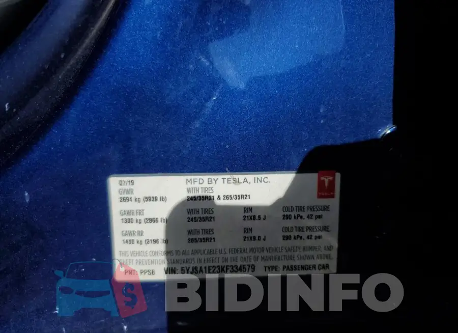 5YJSA1E23KF334579 Photo# 12