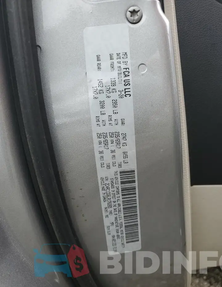 2C4RC1DG6LR176265 Photo# 13