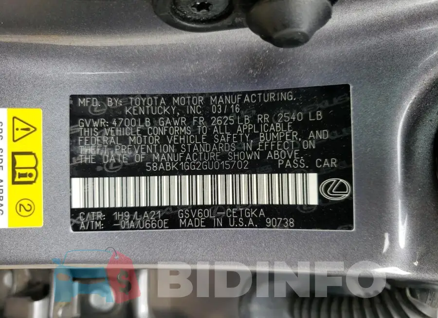 58ABK1GG2GU015702 Photo# 13