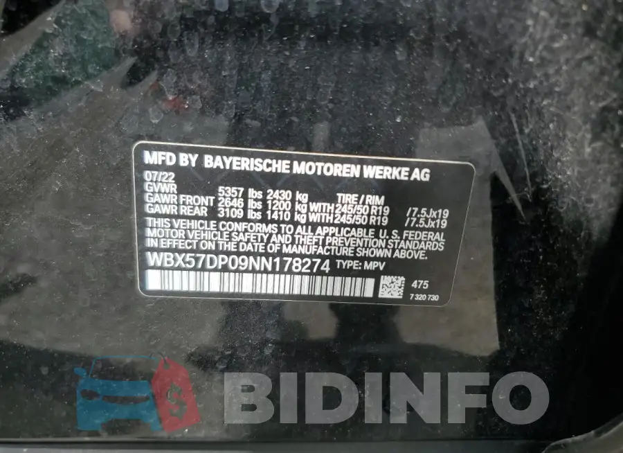 WBX57DP09NN178274 Photo# 13