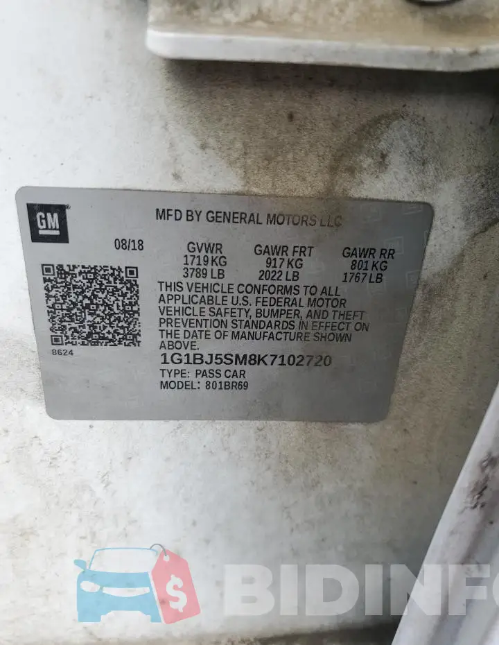 1G1BJ5SM8K7102720 Photo# 12