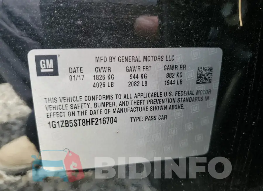1G1ZB5ST8HF216704 Photo# 12