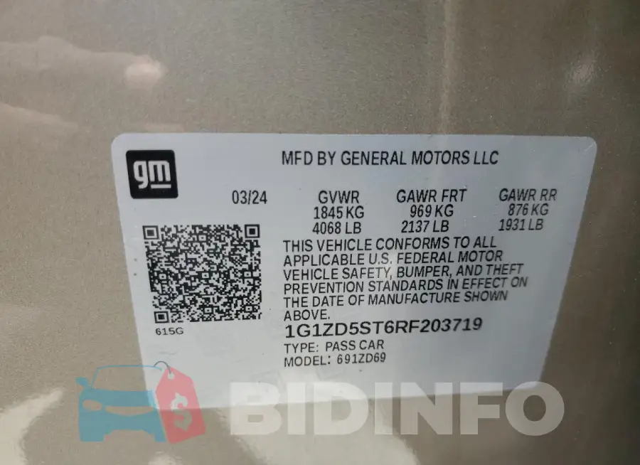 1G1ZD5ST6RF203719 Photo# 12
