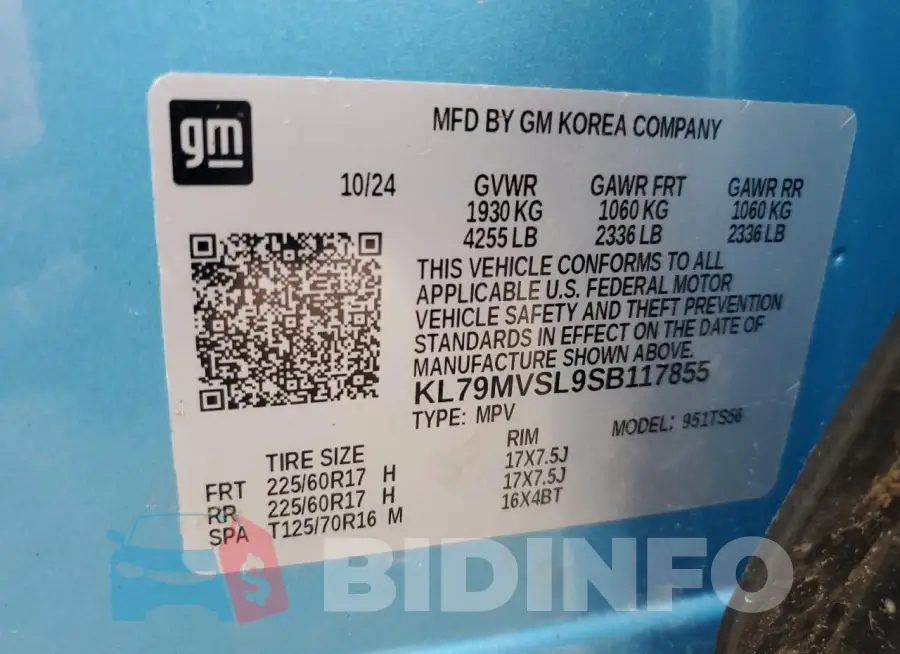 KL79MVSL9SB117855 Photo# 14