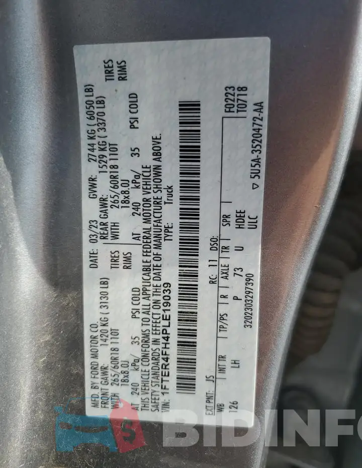1FTER4FH4PLE19039 Photo# 12
