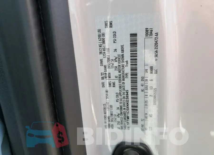 1FTMF1C5XNKE58945 Photo# 12
