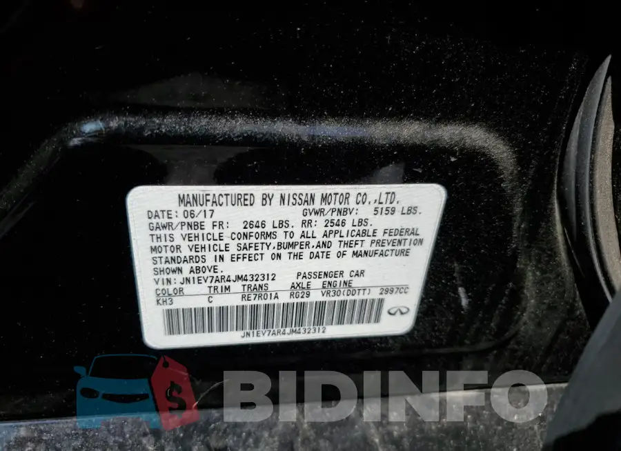 JN1EV7AR4JM432312 Photo# 12