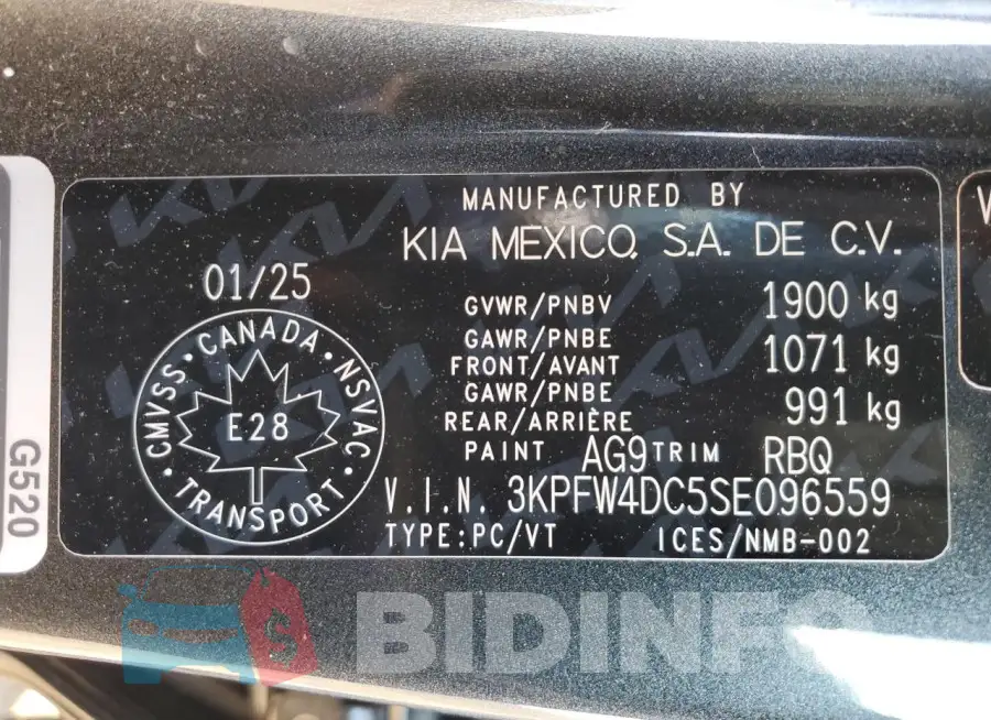 3KPFW4DC5SE096559 Photo# 13