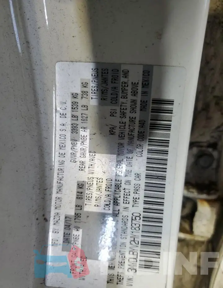 3MYDLBYV2HY183750 Photo# 12