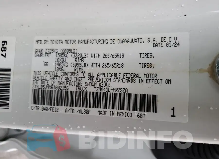 3TYLB5JNXRT002156 Photo# 12