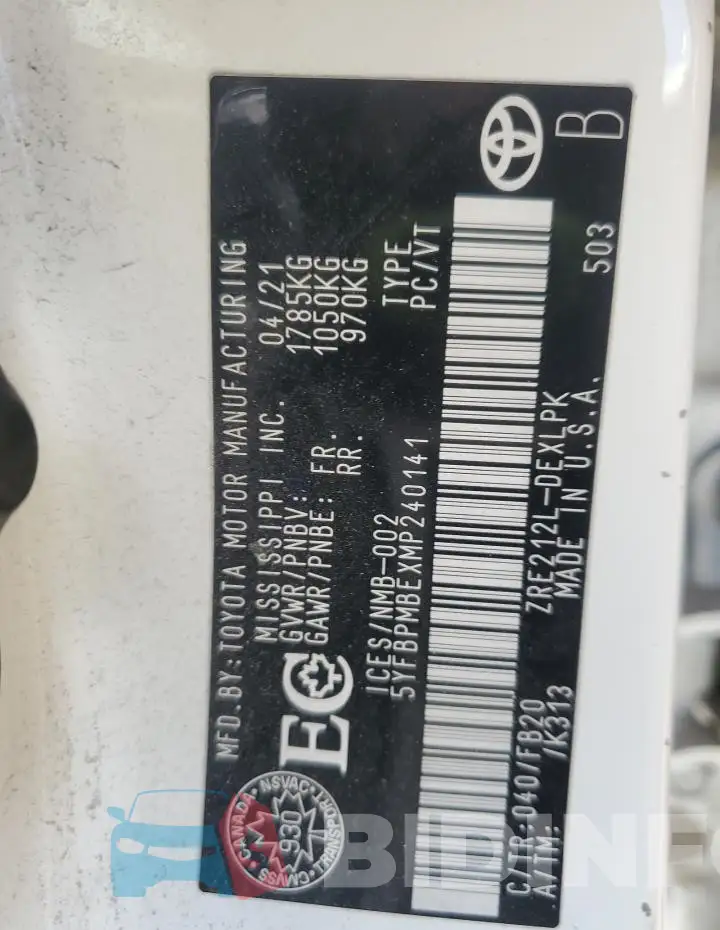 5YFBPMBEXMP240141 Photo# 13
