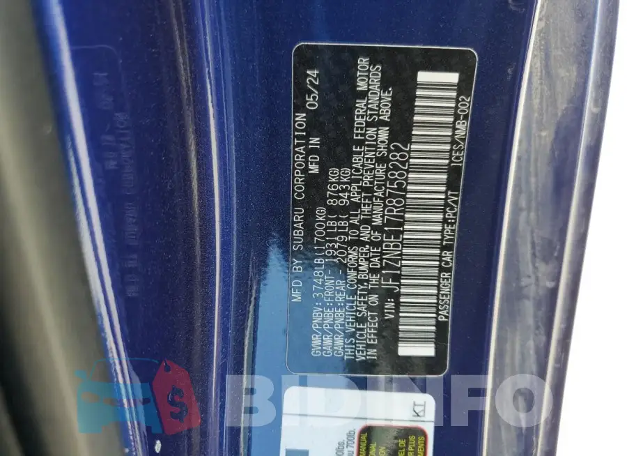 JF1ZNBE17R8758282 Photo# 13