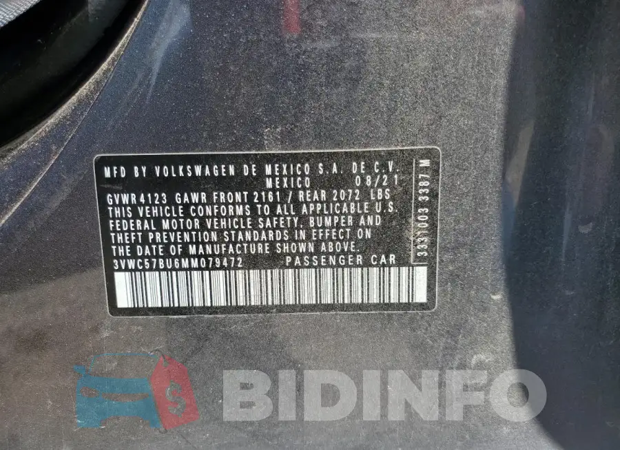 3VWC57BU6MM079472 Photo# 12