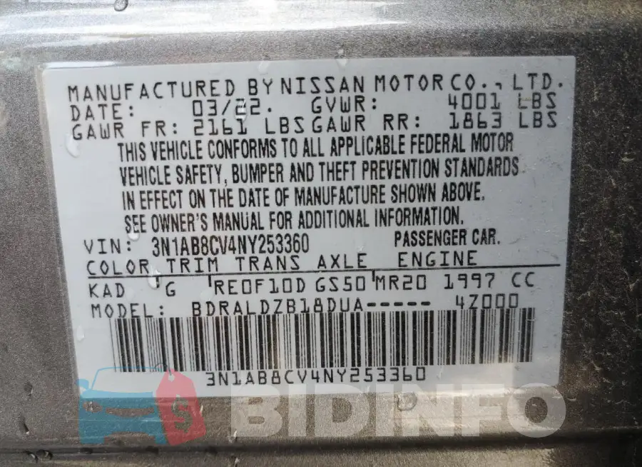 3N1AB8CV4NY253360 Photo# 12